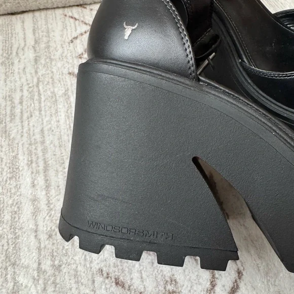 Windsor Smith Black Platform Heels - Picture 7 of 17